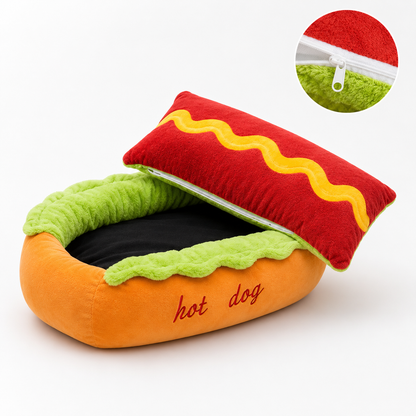 OneHappyPet™ Hot Dog Bed